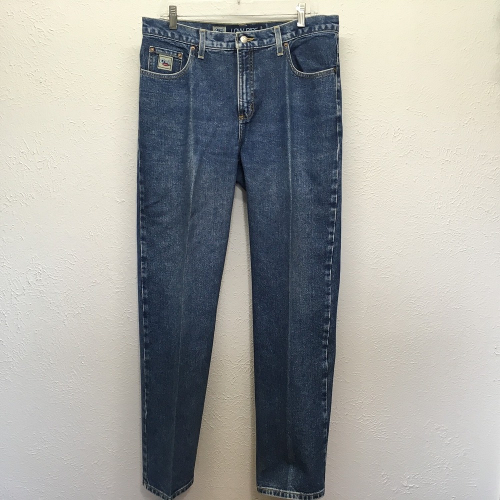 Cruel Girl Jeans Womens 15R 33x32 Blue Denim Straight Leg Relaxed Low Rise